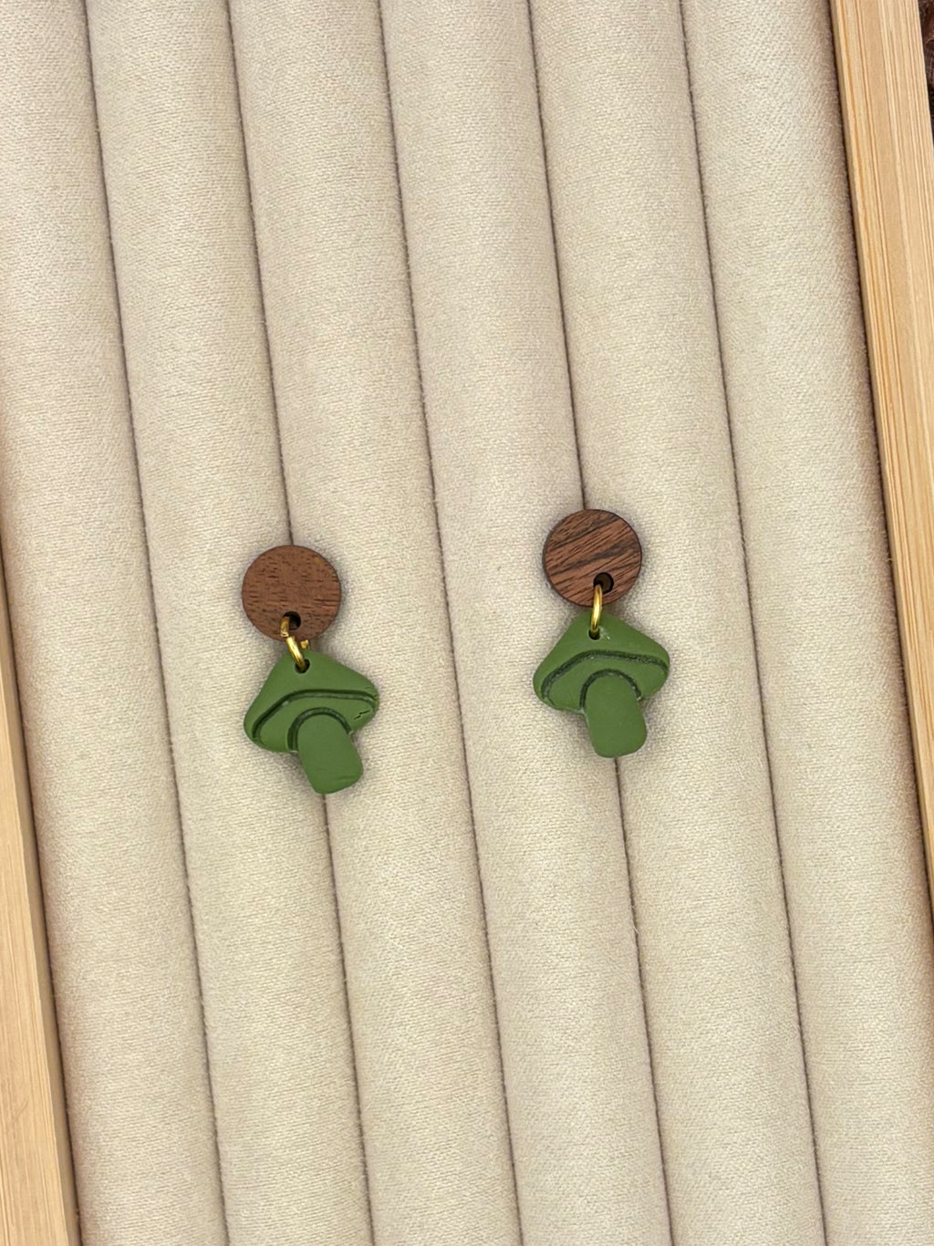 Tiny Shrooms Earrings