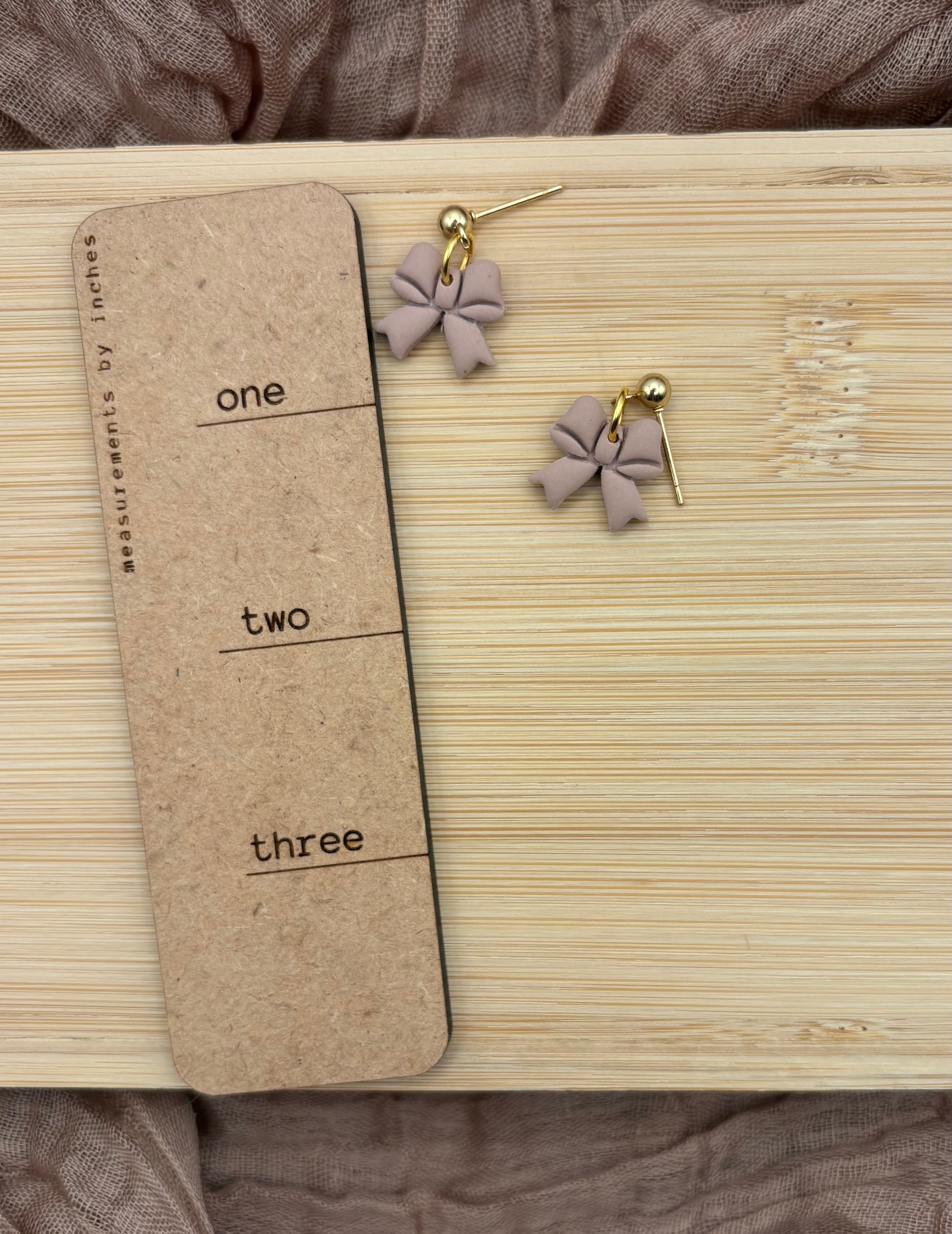 Classy Bows Earrings