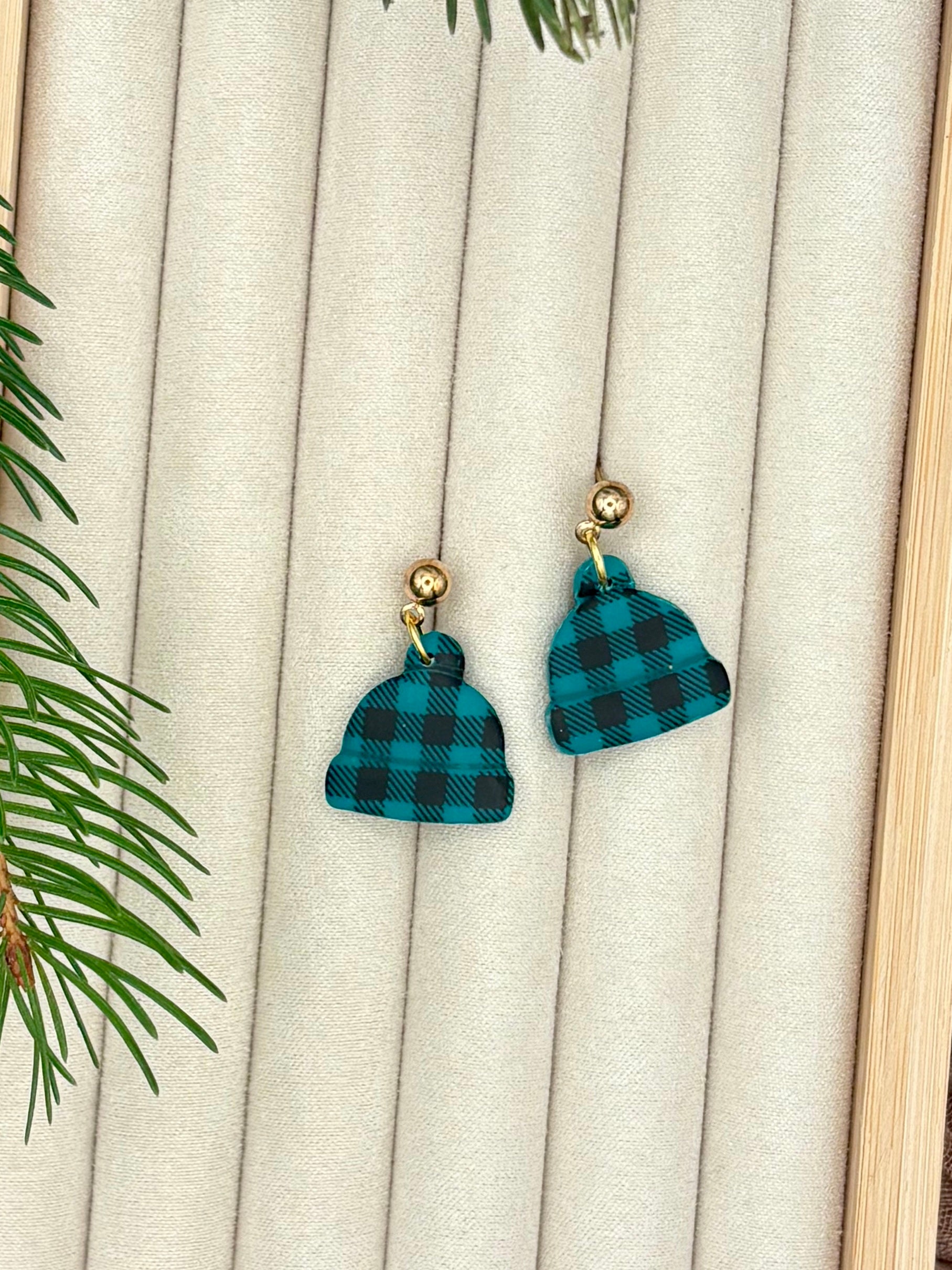 Into the Woods Hat Earrings