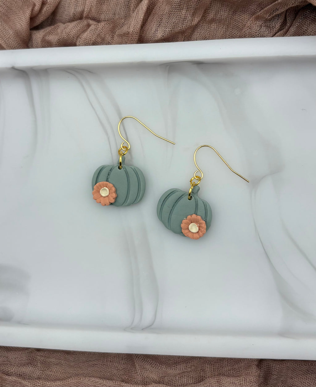 Festive Pumpkins Earrings