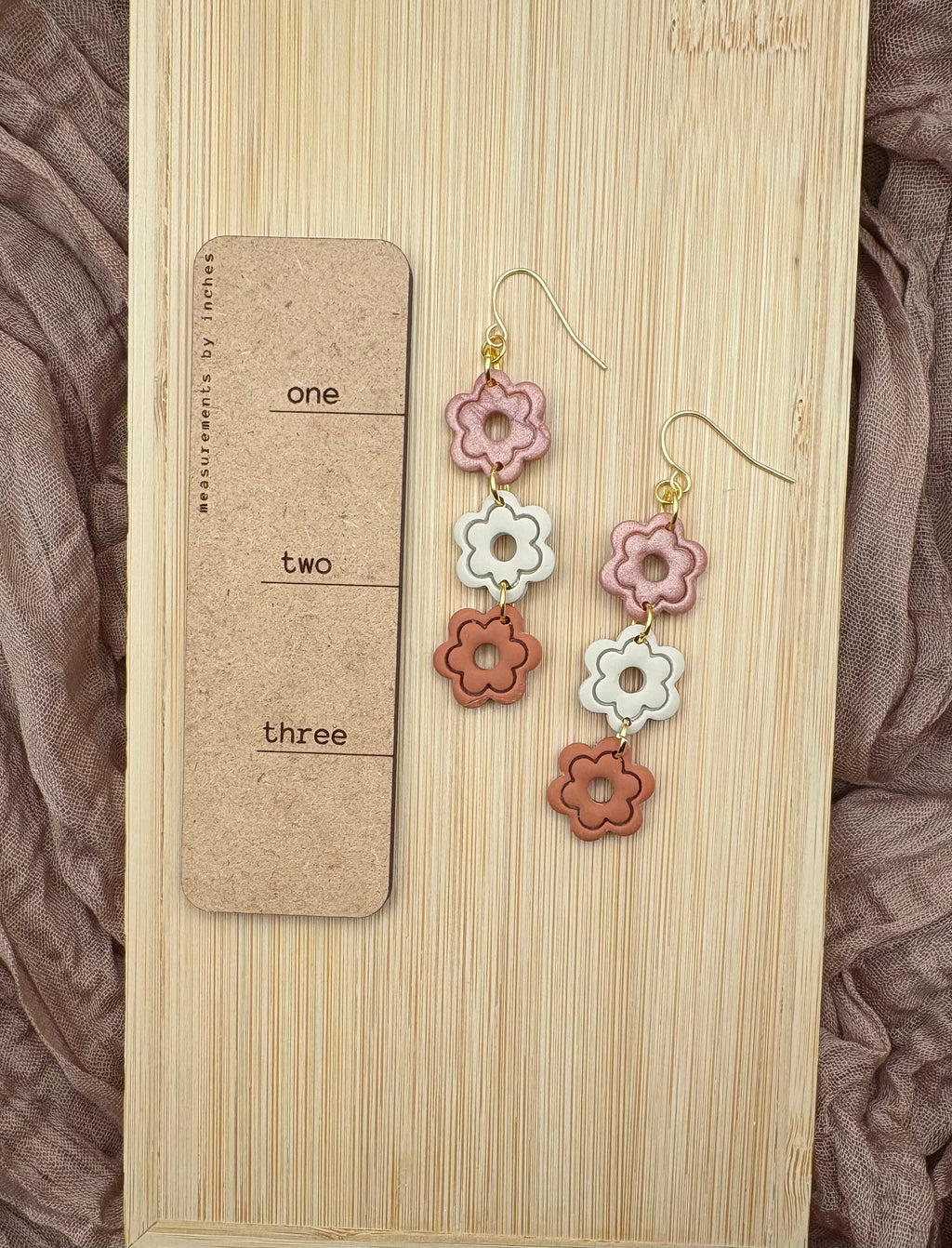 Flower Drop Earrings