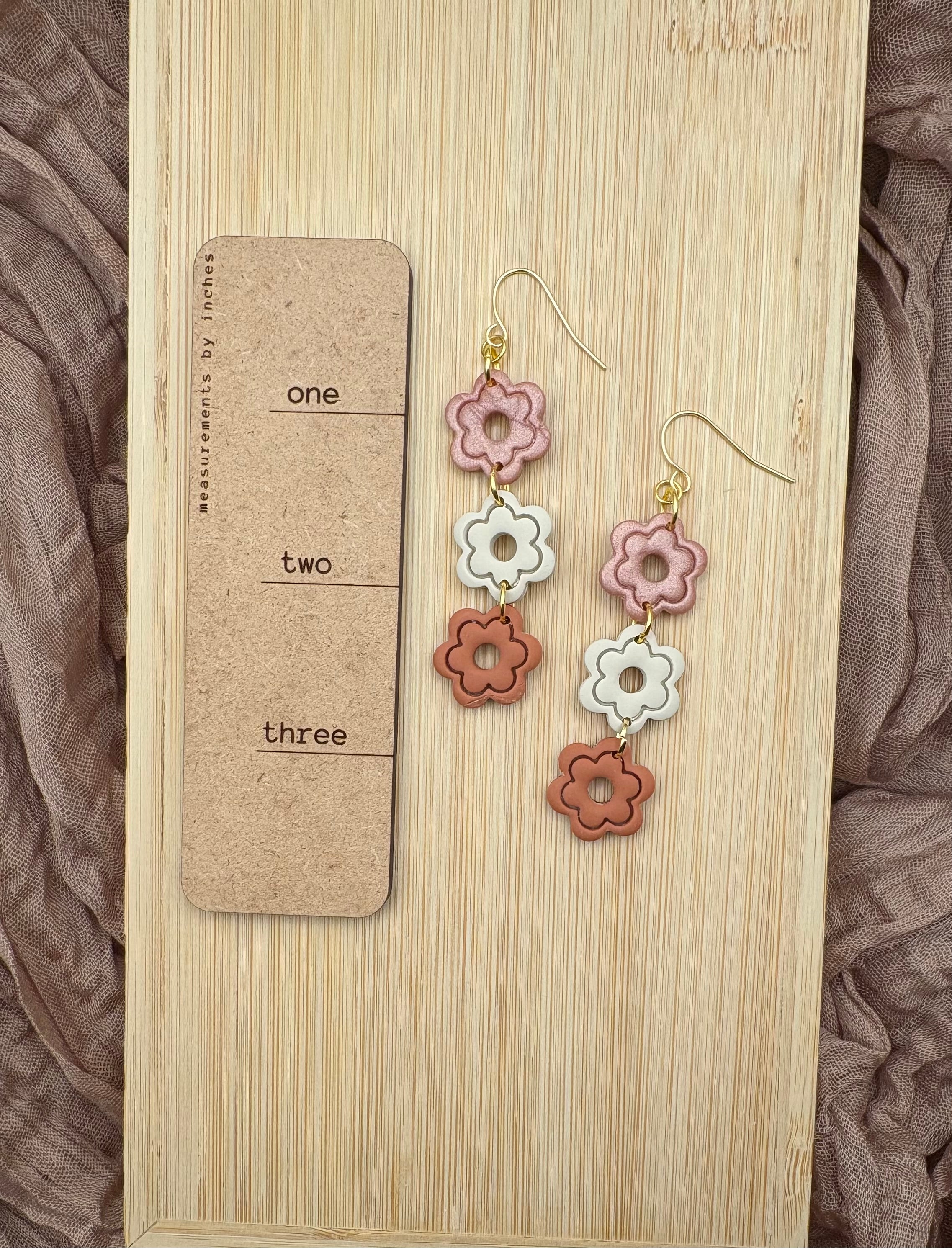 Flower Drop Earrings