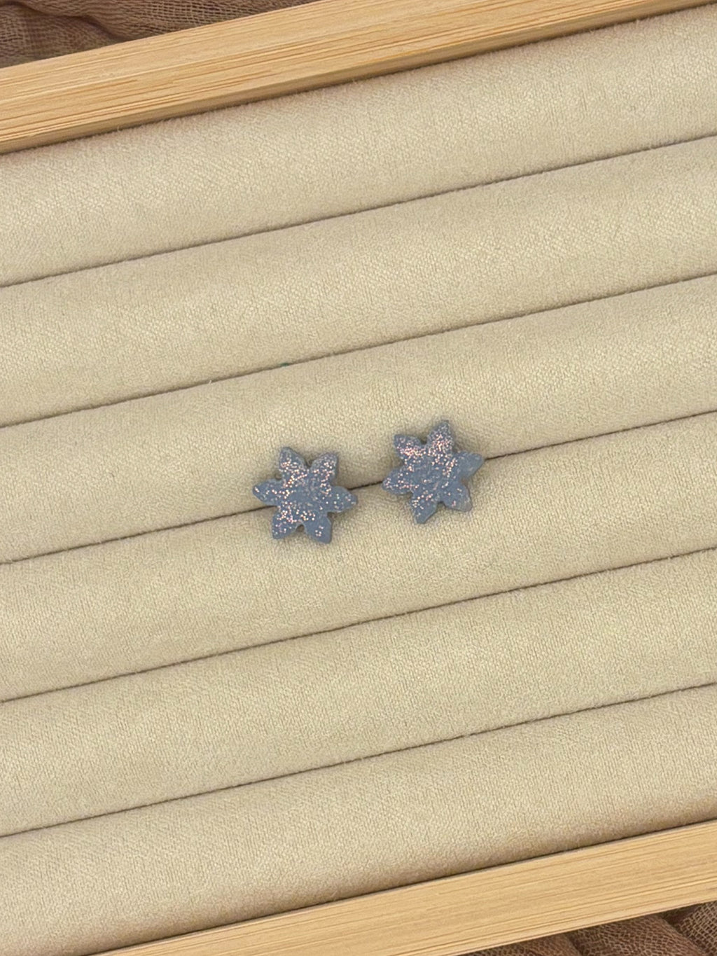 Snowflake Blues Earrings