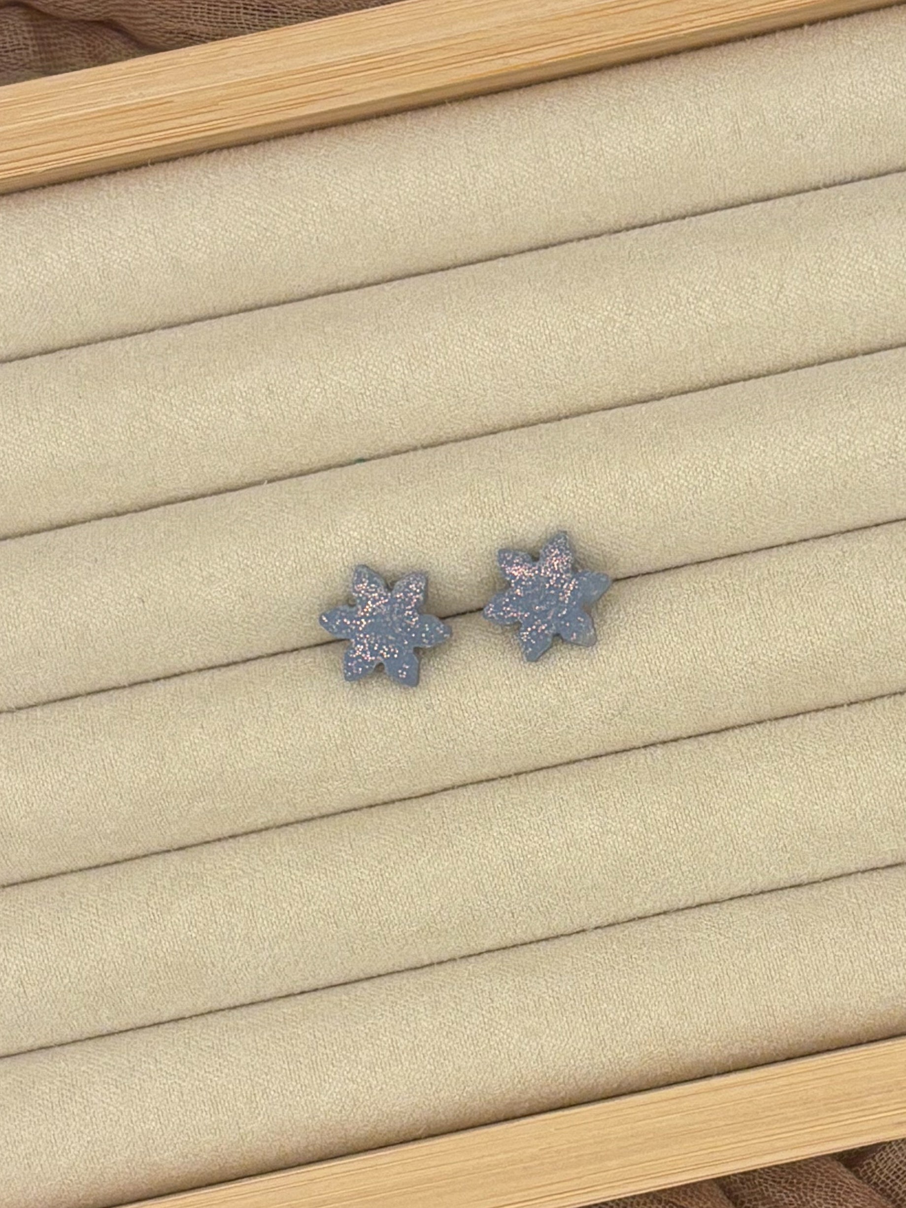 Snowflake Blues Earrings